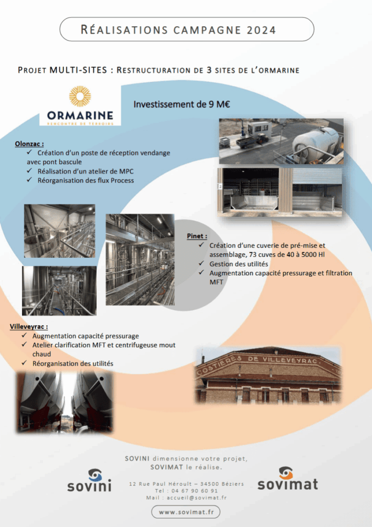 REALISATION ORMARINE 2024